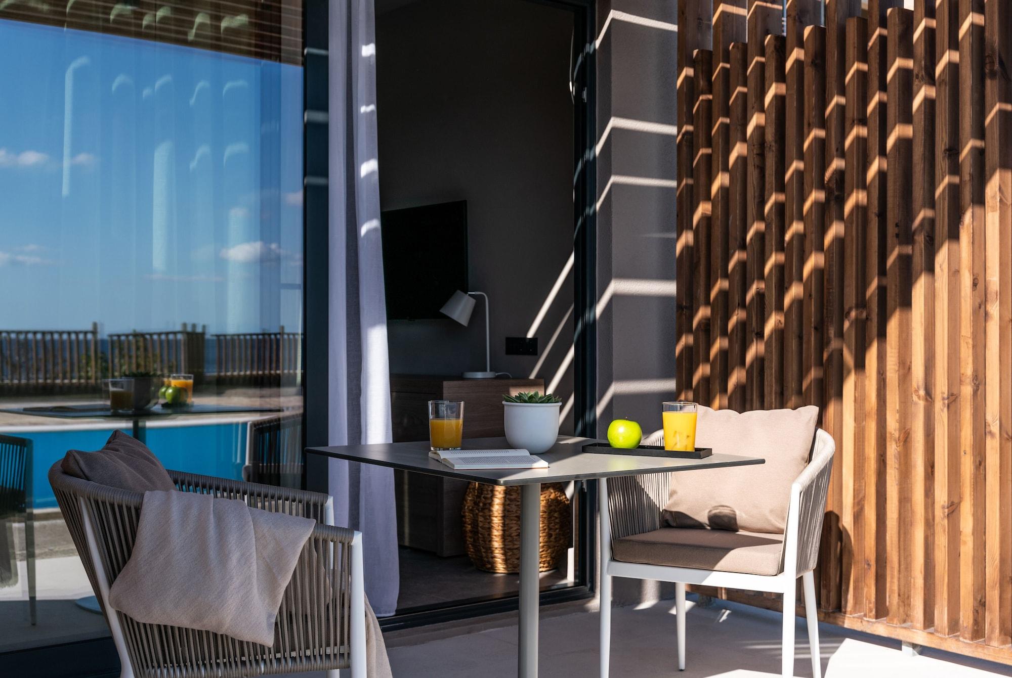 Elissa Adults-Only Lifestyle Beach Resort Kallithea  Exterior photo A balcony at the hotel
