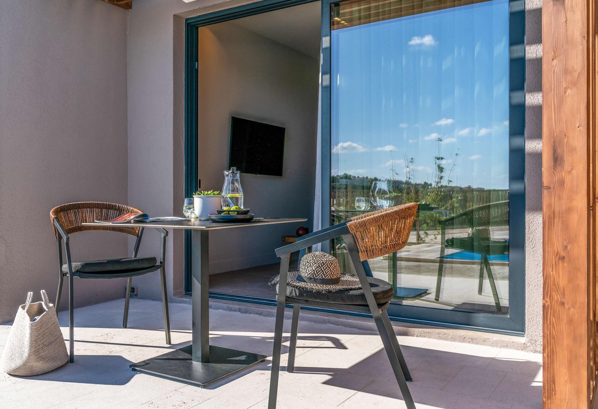 Elissa Adults-Only Lifestyle Beach Resort Kallithea  Exterior photo A balcony at a hotel