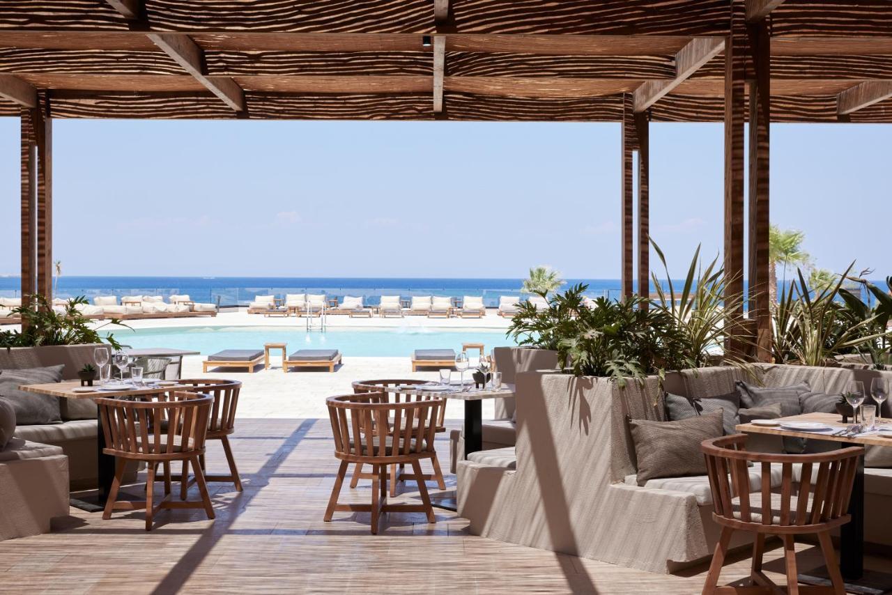 Elissa Adults-Only Lifestyle Beach Resort Kallithea  Exterior photo The restaurant at the Mykonos Villa
